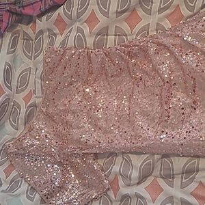 One Shoulder blush cocktail dress